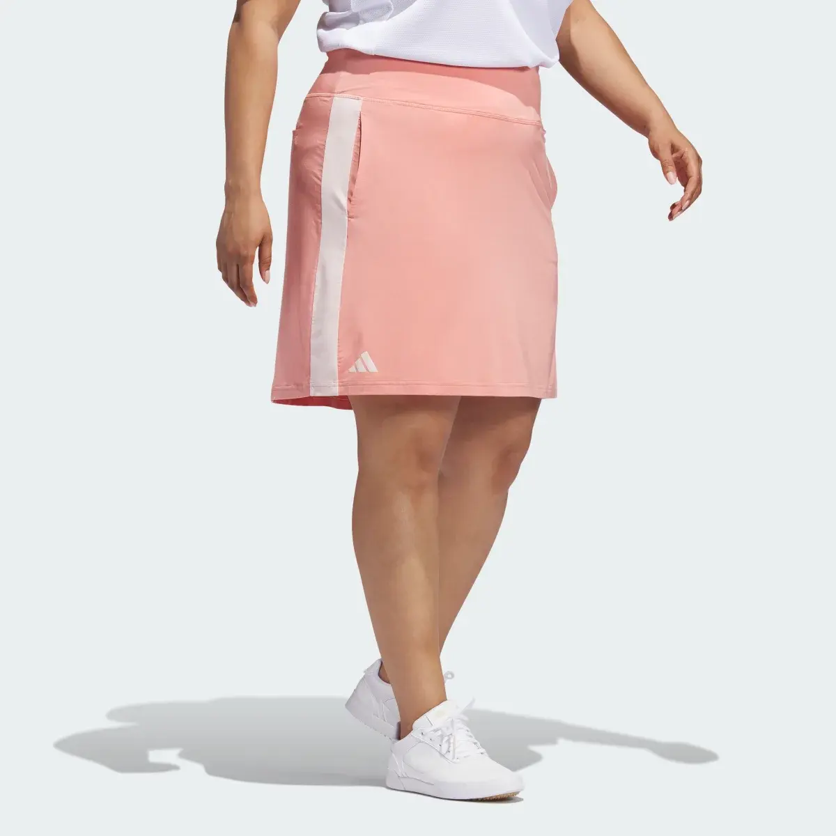 Adidas Made With Nature Golf Skort (Plus Size). 3