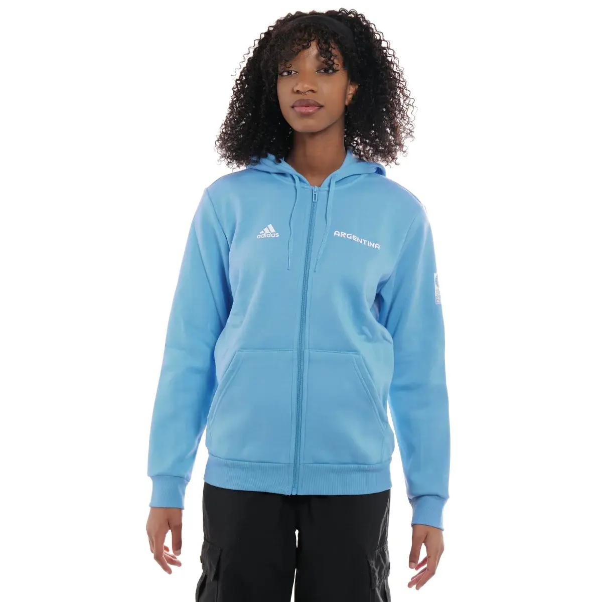 Adidas Women's World Cup 2023 Argentina Hoodie. 1