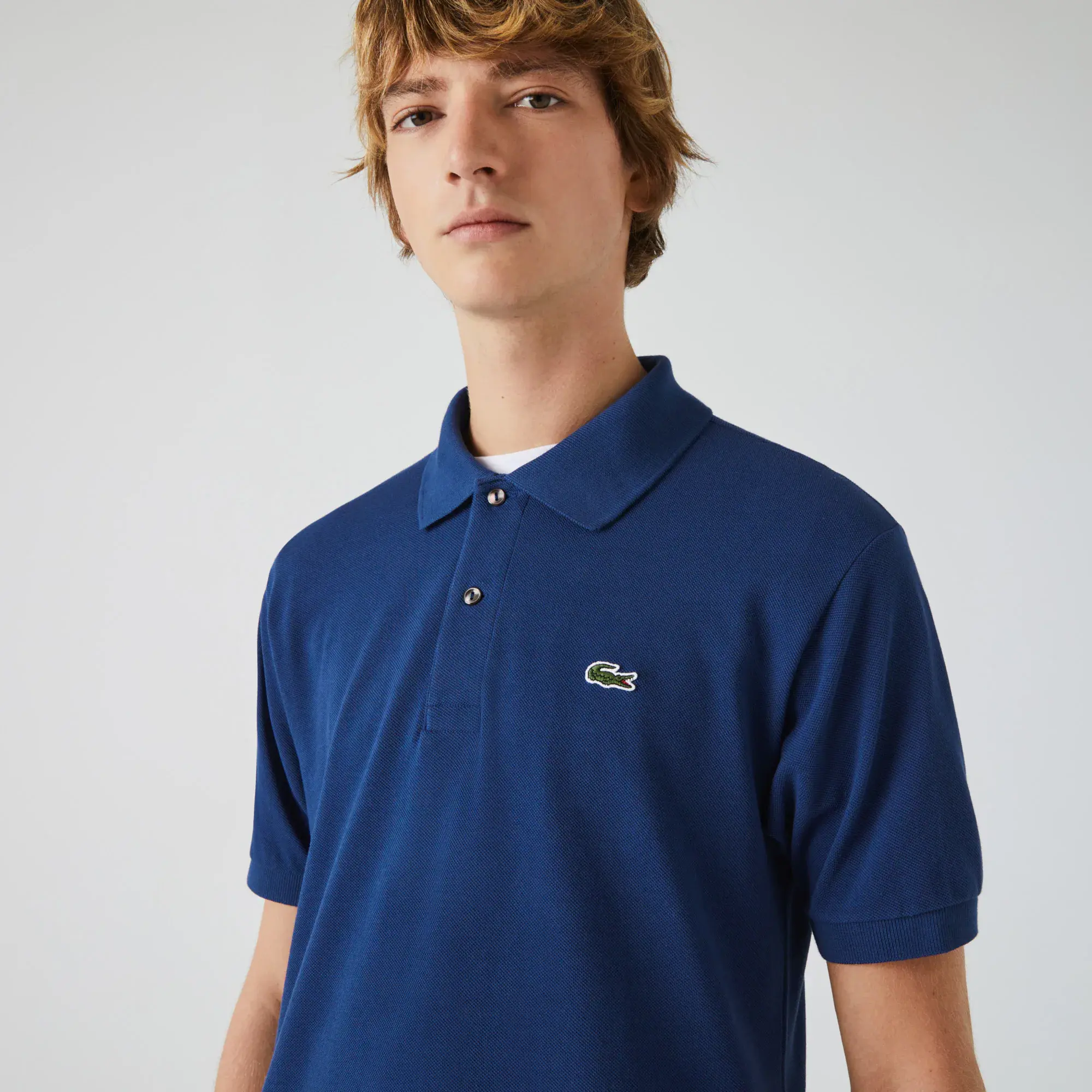 Lacoste Men's Original L.12.12 Petit Piqué Cotton Polo. 1 Lacoste Men's Original L.12.12 Petit Piqué Cotton Polo. 1