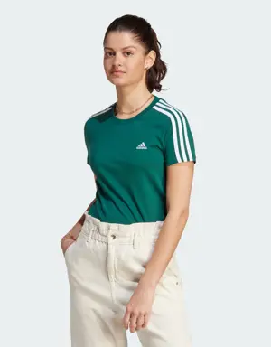 Essentials Slim 3-Stripes Tee