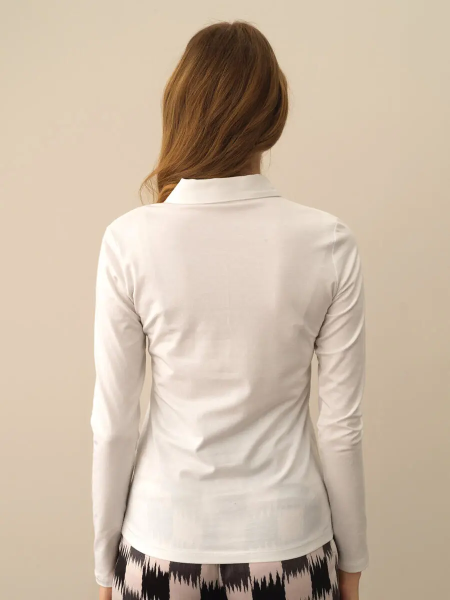 Xint Polo Yaka Slim Fit Modal Basic Tişört. 3