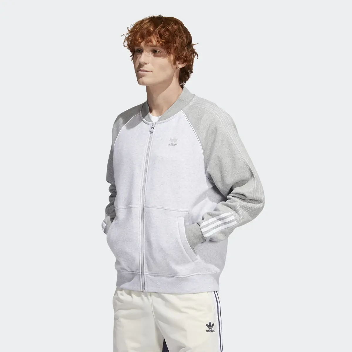 Adidas Fleece SST Track Jacket. 2