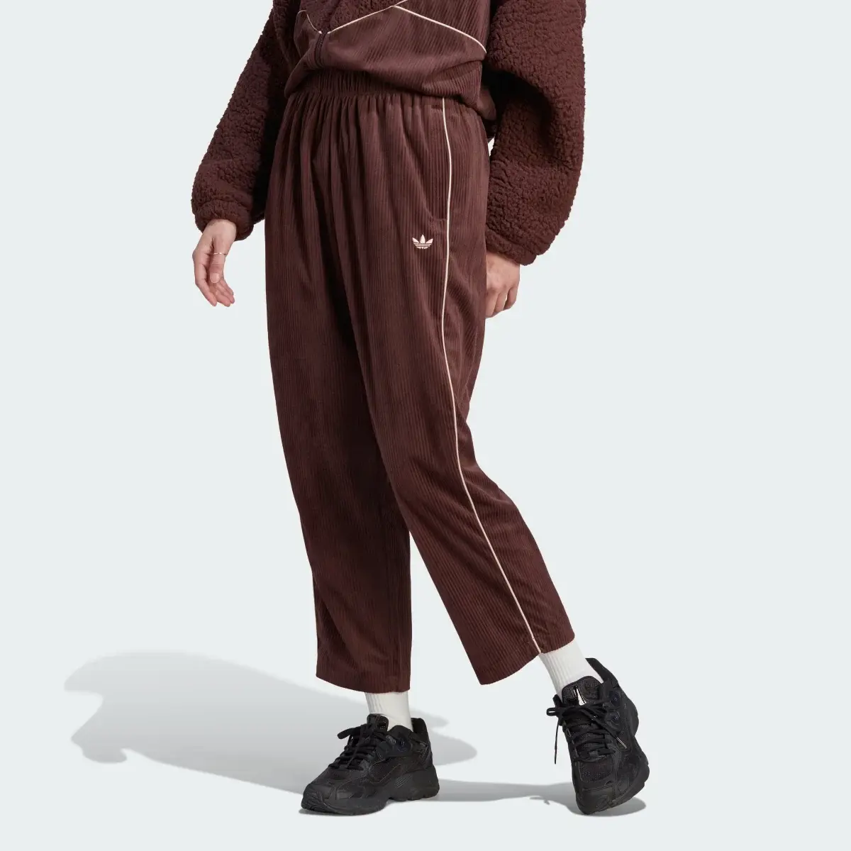 Adidas Adicolor Open Hem Corduroy Pants. 1