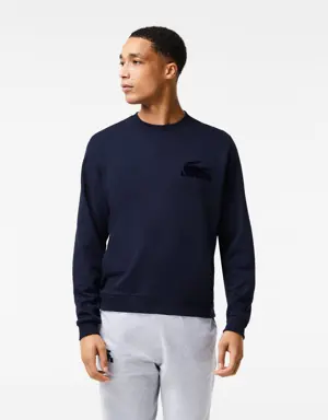 Lacoste Herren-Sweatshirt aus Baumwoll-Fleece