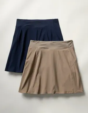 School Day Skort 2-Pack blue