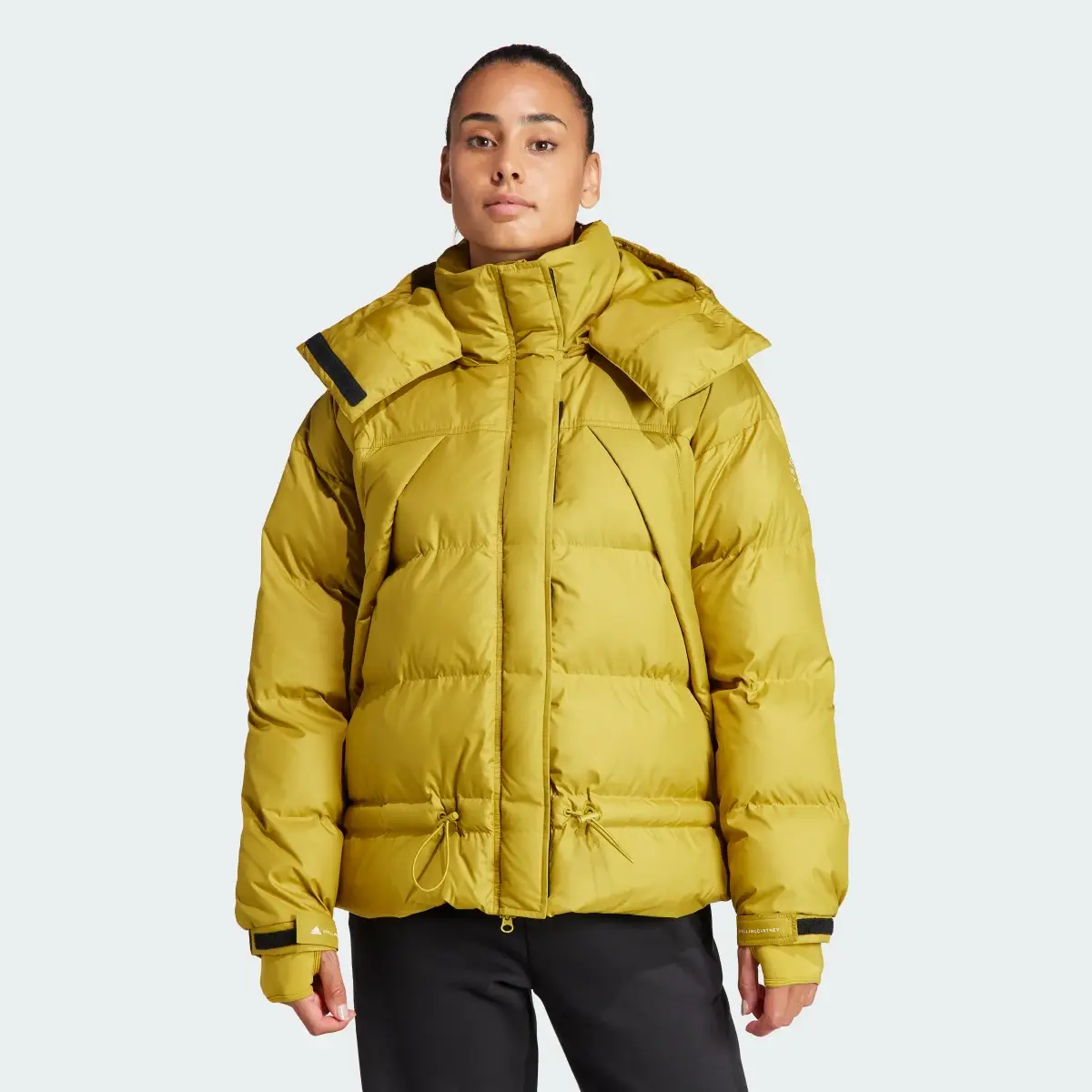 Adidas by Stella McCartney Mid-Length Padded Winter Jacket. 2