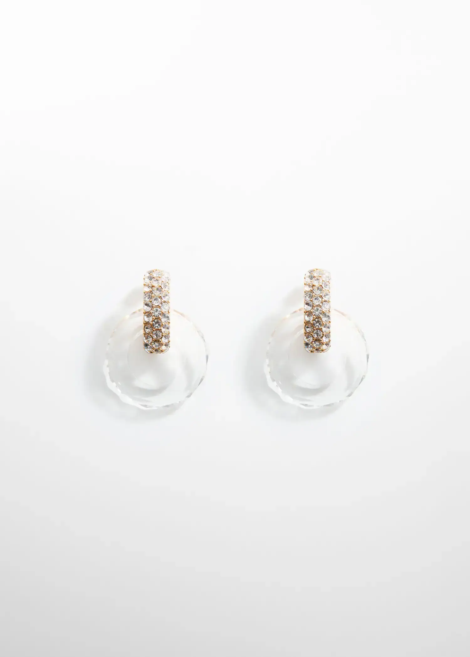 Mango Crystal intertwined earrings. 1