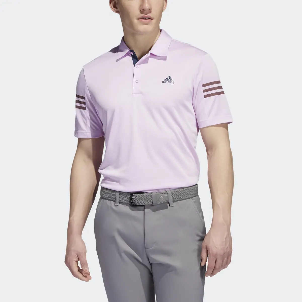 Adidas 3-Stripes Polo Shirt. 1