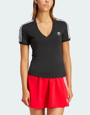 Adidas Koszulka 3-Stripes V-Neck Slim