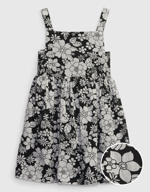Toddler Floral Side-Smocked Dress multi