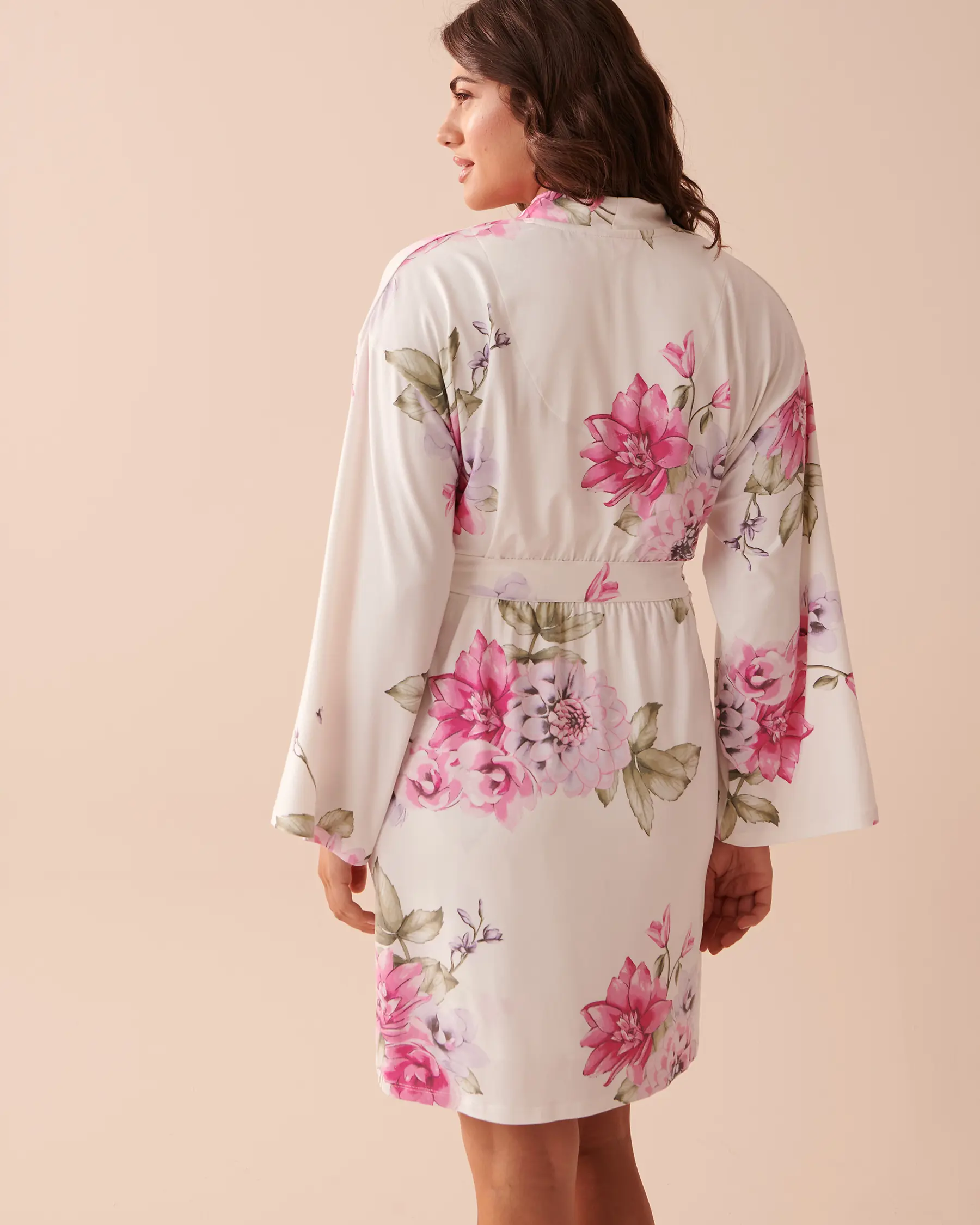 La Vie en Rose Floral Super Soft Kimono. 2