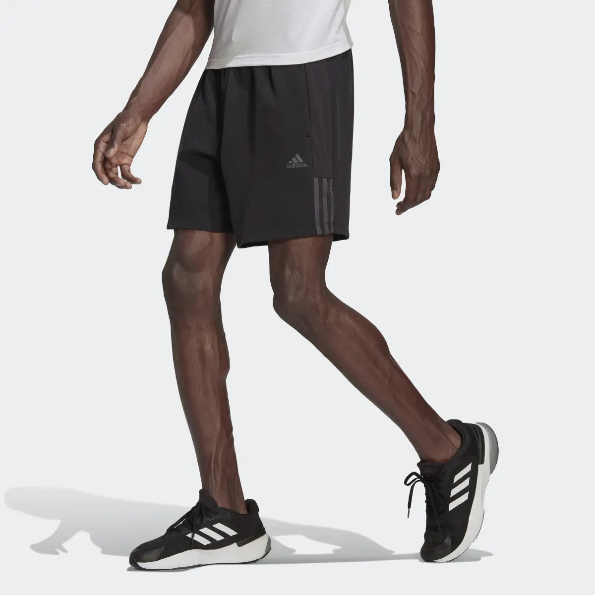Adidas AEROREADY Yoga Shorts. 1