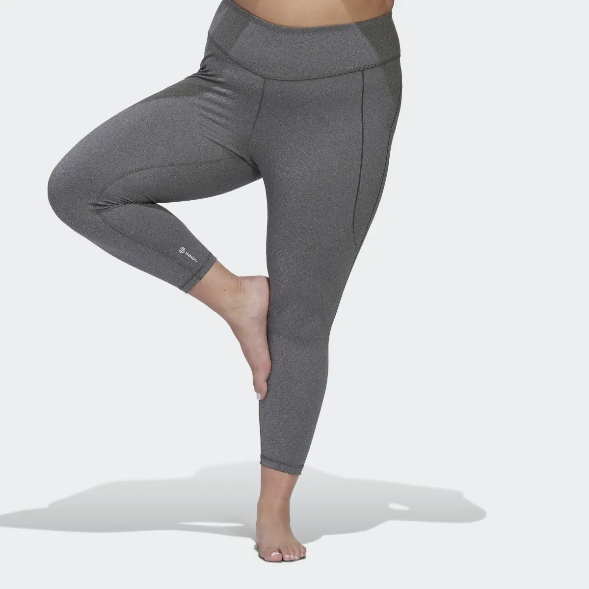 Adidas Yoga Studio 7/8 Tayt (Büyük Beden). 1