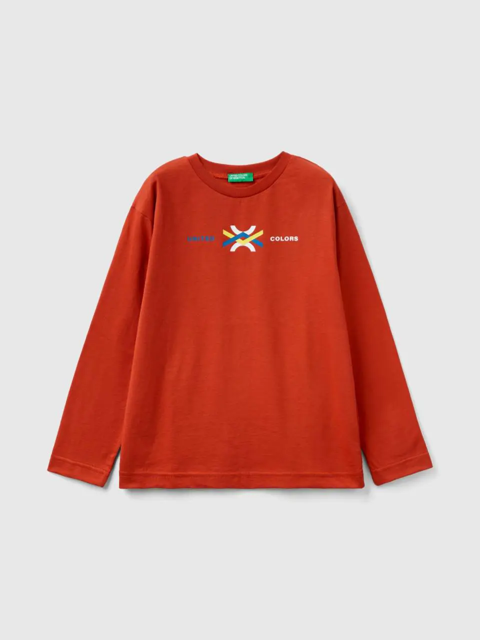 Benetton long sleeve organic cotton t-shirt. 1