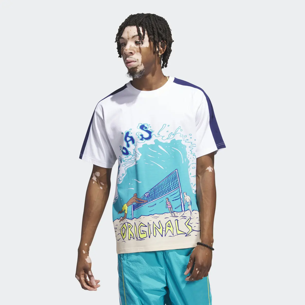 Adidas Beach Sports Art Tee. 2