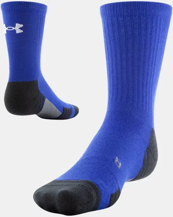 Under Armour Kids' UA Team Crew Socks. 1