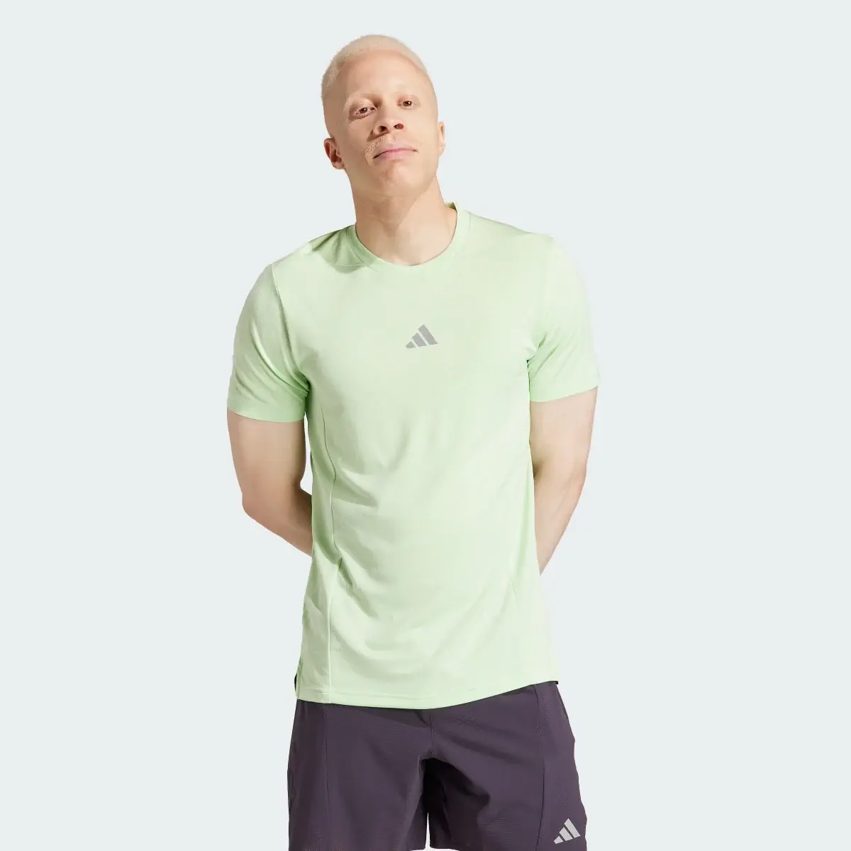 Adidas Camiseta Designed for Training HIIT Workout HEAT.RDY. 2