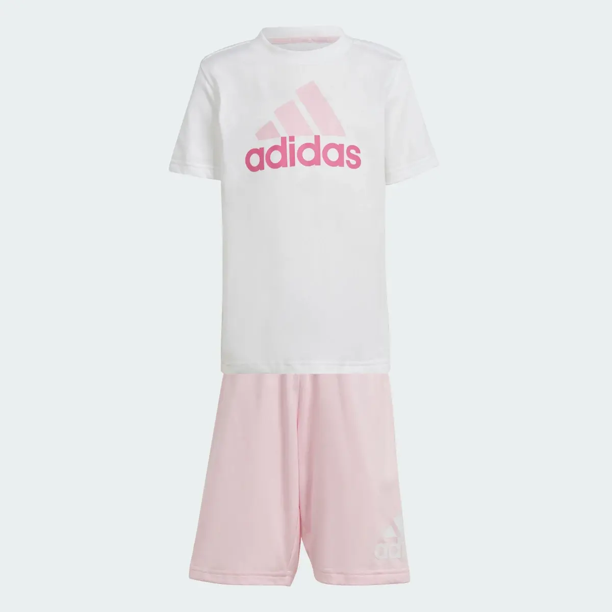 Adidas Conjunto Playera y Shorts Essentials. 1