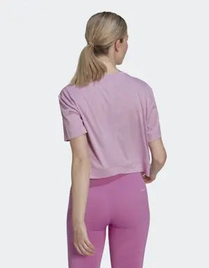 Adidas Camiseta corta AEROREADY Studio Loose. 3 Adidas Camiseta corta AEROREADY Studio Loose. 3