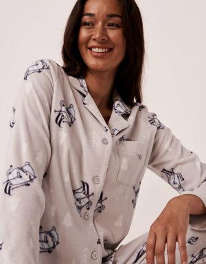 La Vie en Rose Micropolar PJ Set. 2 La Vie en Rose Micropolar PJ Set. 2