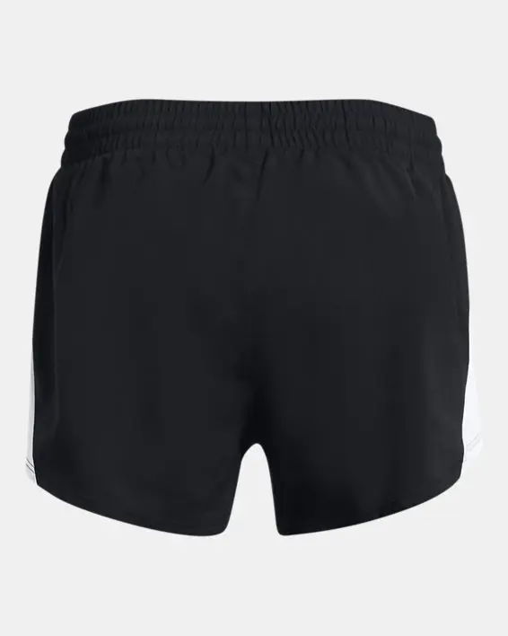 Under Armour Girls' UA Fly-By 3" Shorts. 2