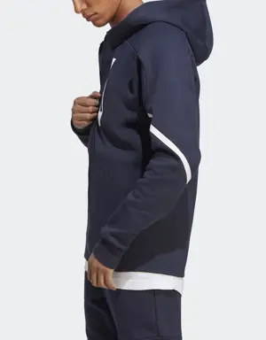 Adidas Designed for Gameday Full-Zip Hoodie