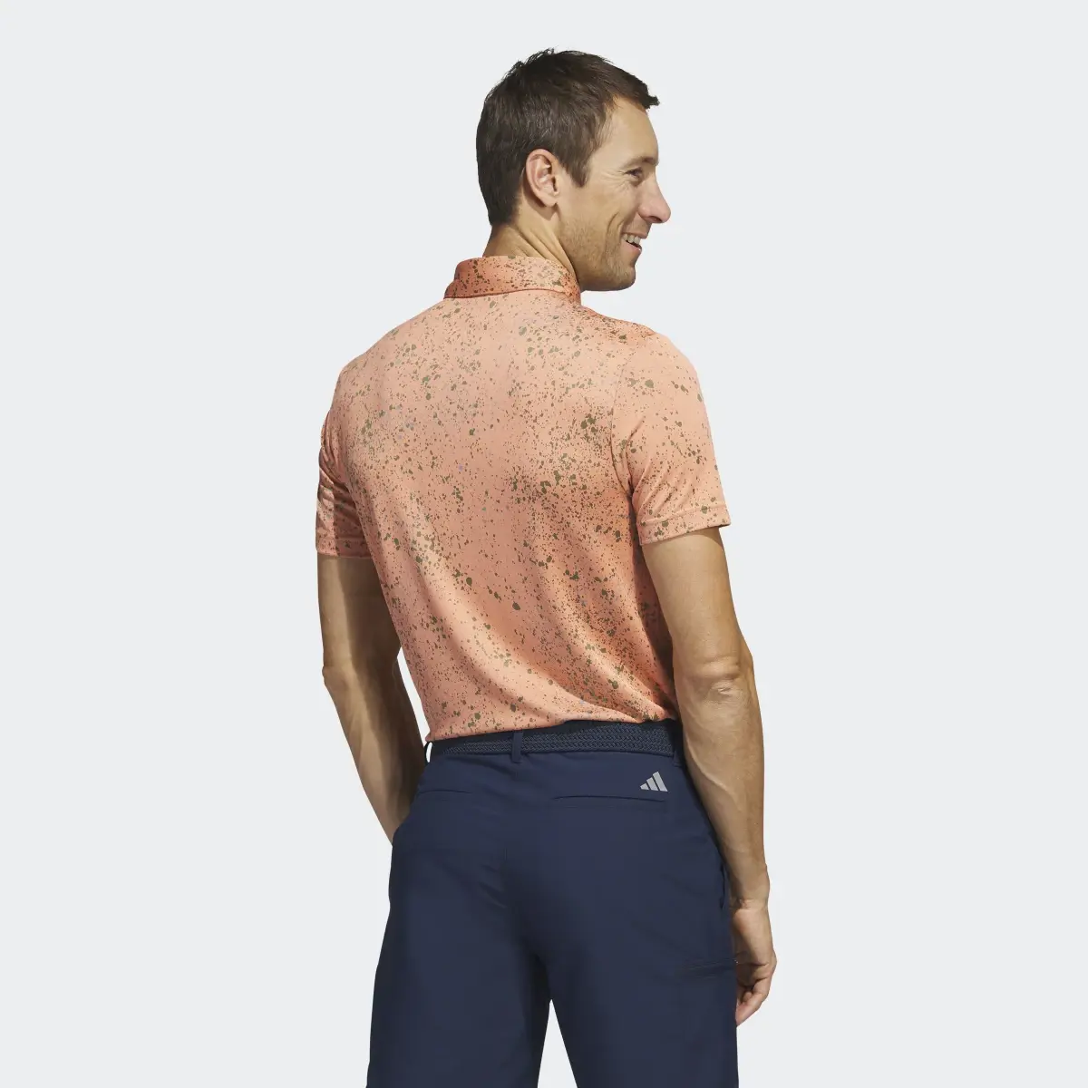 Adidas Polo de golf Jacquard. 3