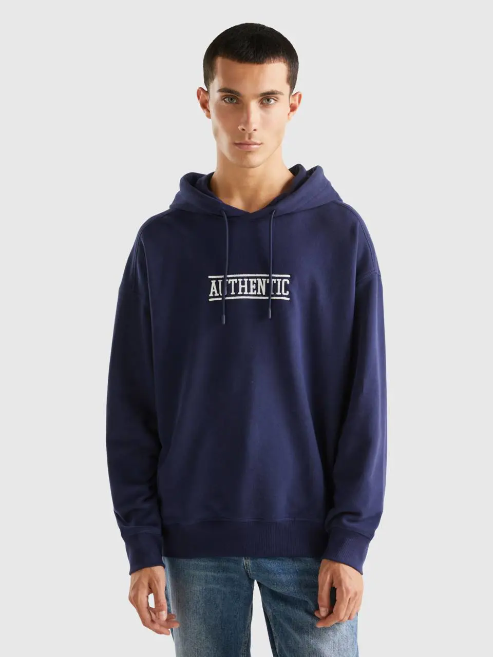 Benetton printed hoodie. 1