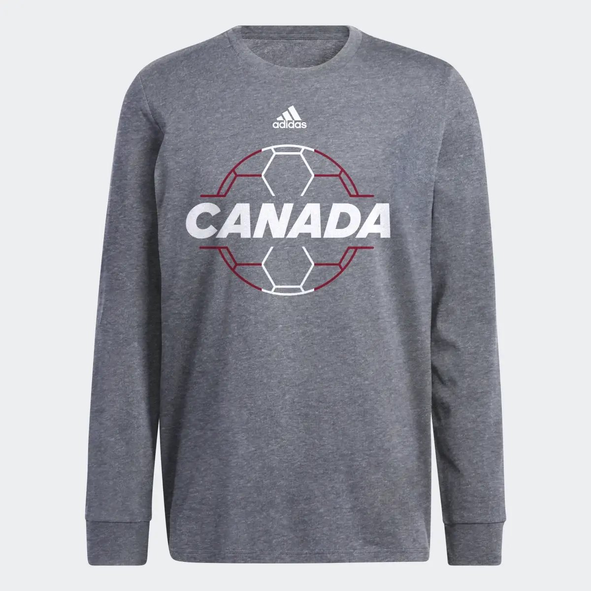 Adidas SOCCER BALL GREY CREW. 1