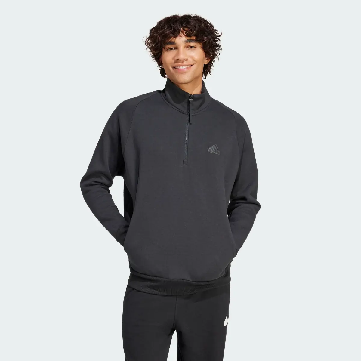 Adidas Z.N.E. Half-Zip Sweatshirt. 2