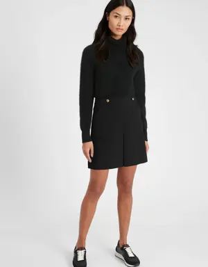 Utility Mini Skirt black