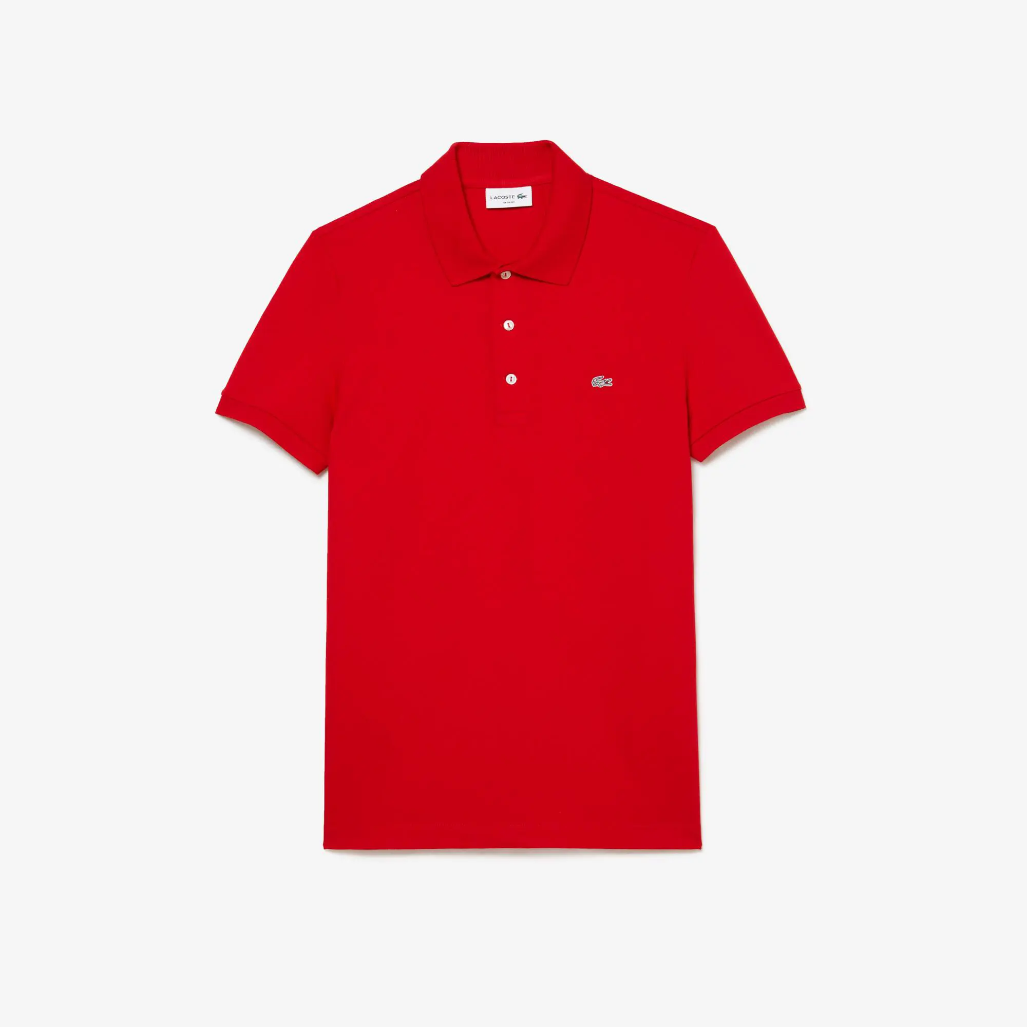 Lacoste Slim Fit Lacoste-Polo aus dehnbarem Petit Piqué. 2 Lacoste Slim Fit Lacoste-Polo aus dehnbarem Petit Piqué. 2