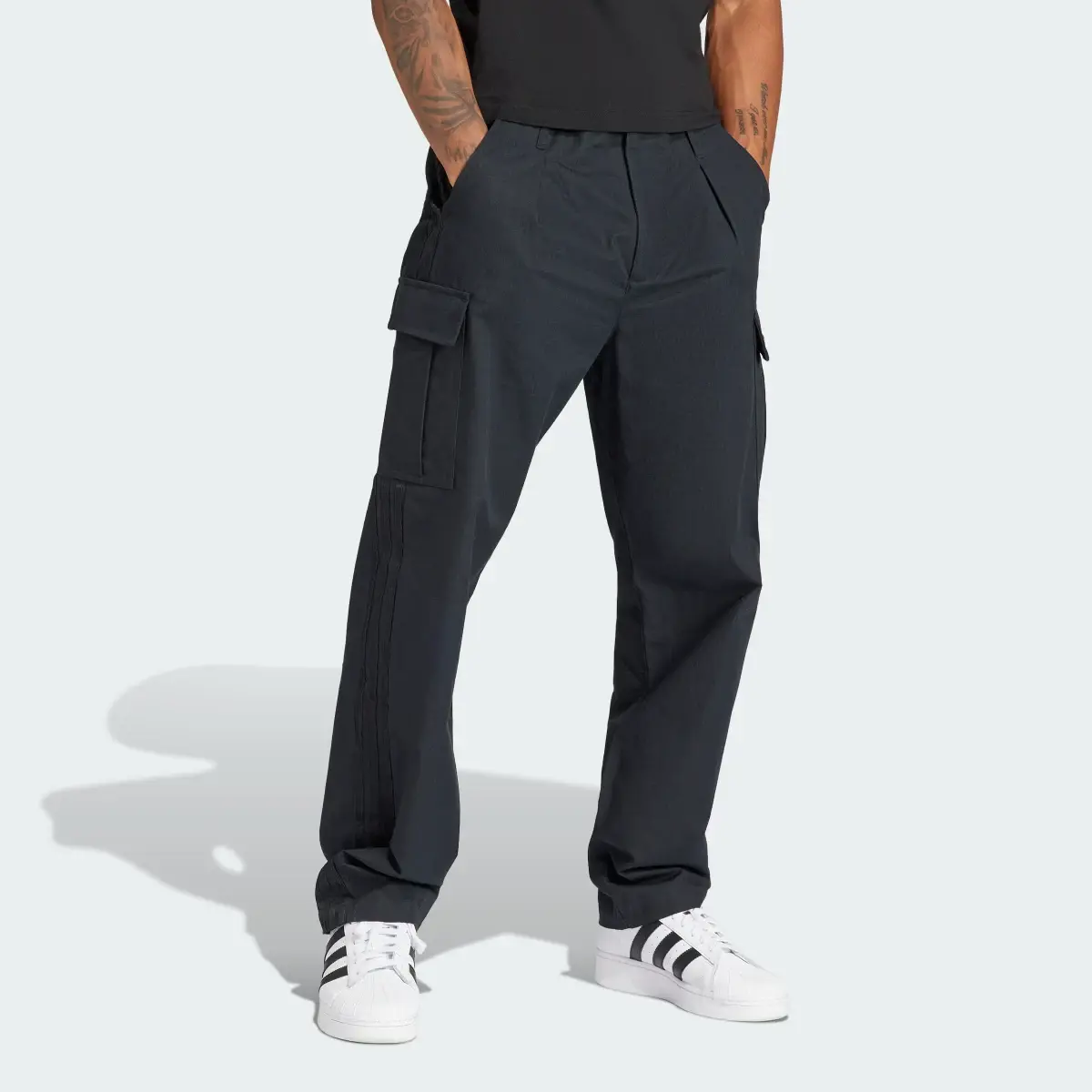 Adidas Premium Essentials+ Cargo Trousers. 3