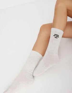 Chaussettes « Come As You Are »