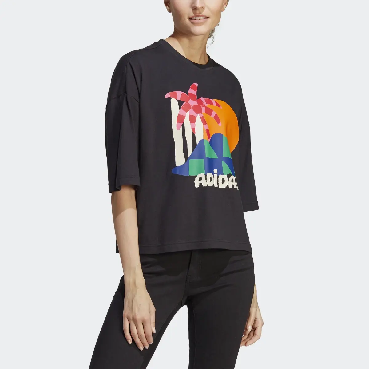 Adidas x FARM Rio Graphic T-Shirt. 1