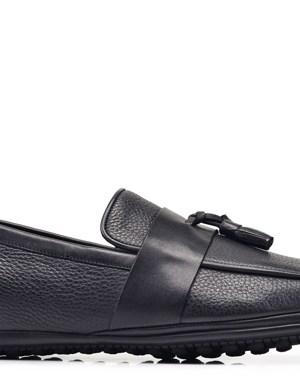 Siyah Günlük Loafer Erkek Ayakkabı -10323-