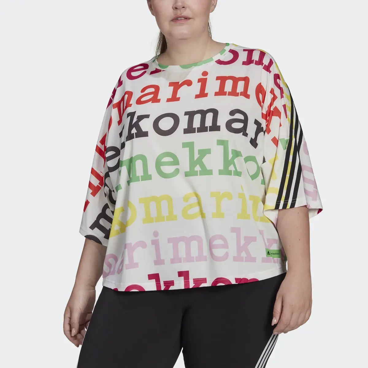 Adidas T-shirt Marimekko x adidas (Curvy). 1