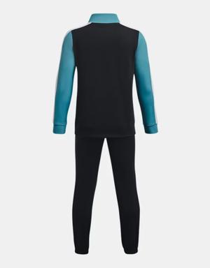 Boys' UA Knit Colorblock Track Suit