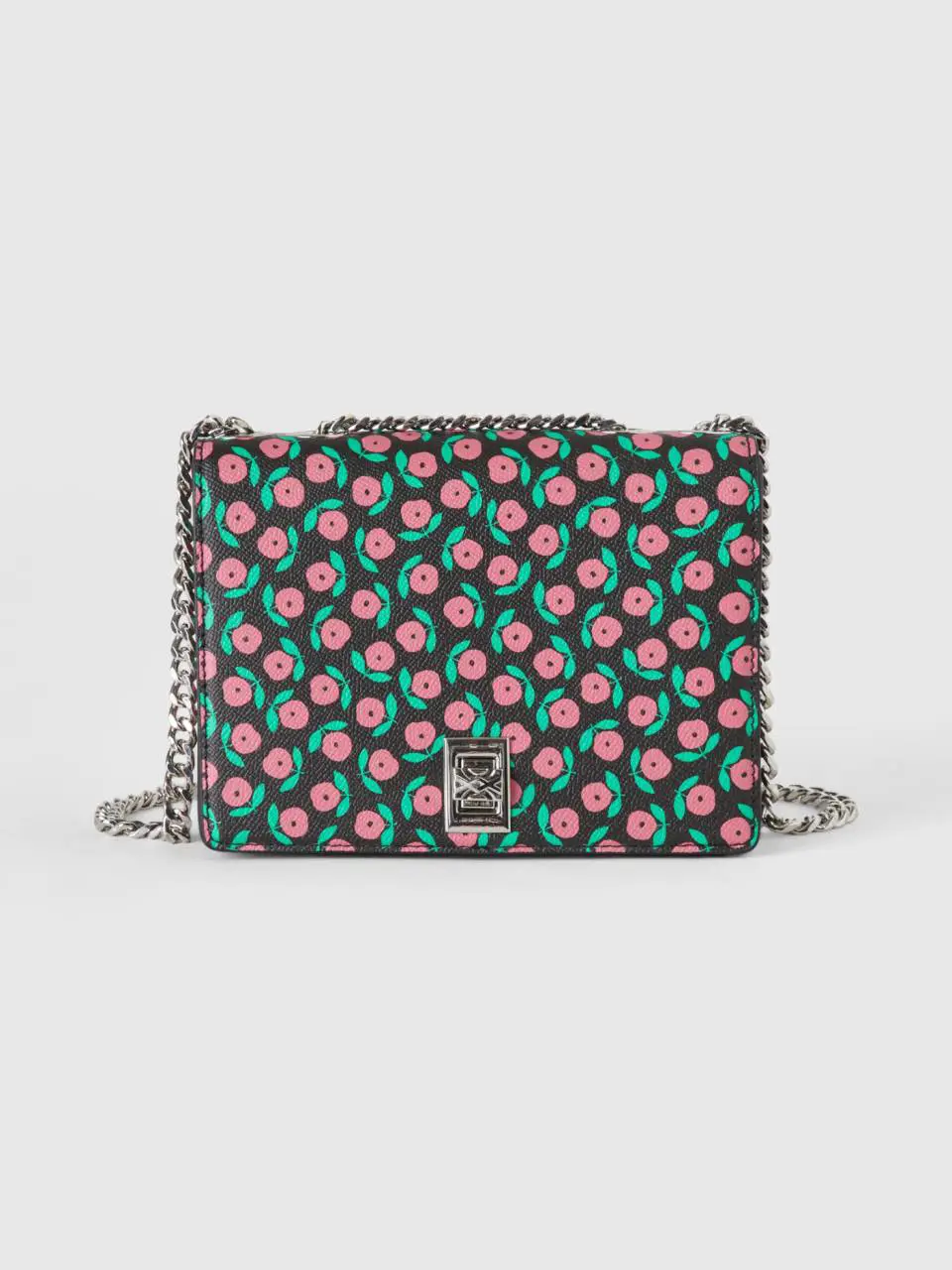 Benetton rigid floral bag. 1