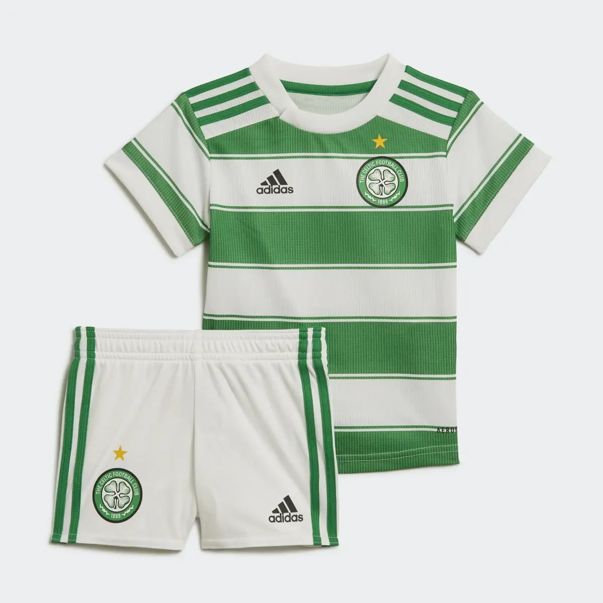 Adidas Kit bébés Domicile Celtic FC 21/22. 2