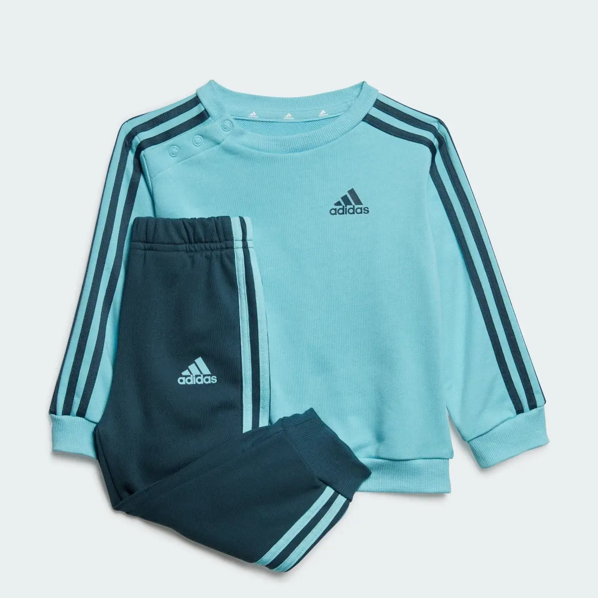 Adidas Essentials 3-Stripes Jogger Set Kids. 1