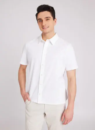 Kit And Ace City Tech Short Sleeve Shirt Relaxed Fit. 1