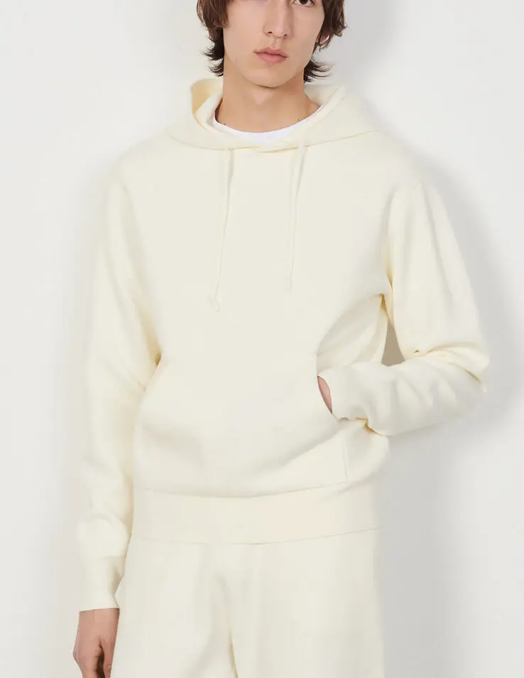 Sandro Knit hoodie. 1