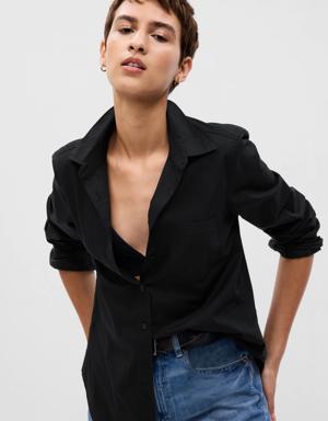 Organic Cotton Perfect Shirt black