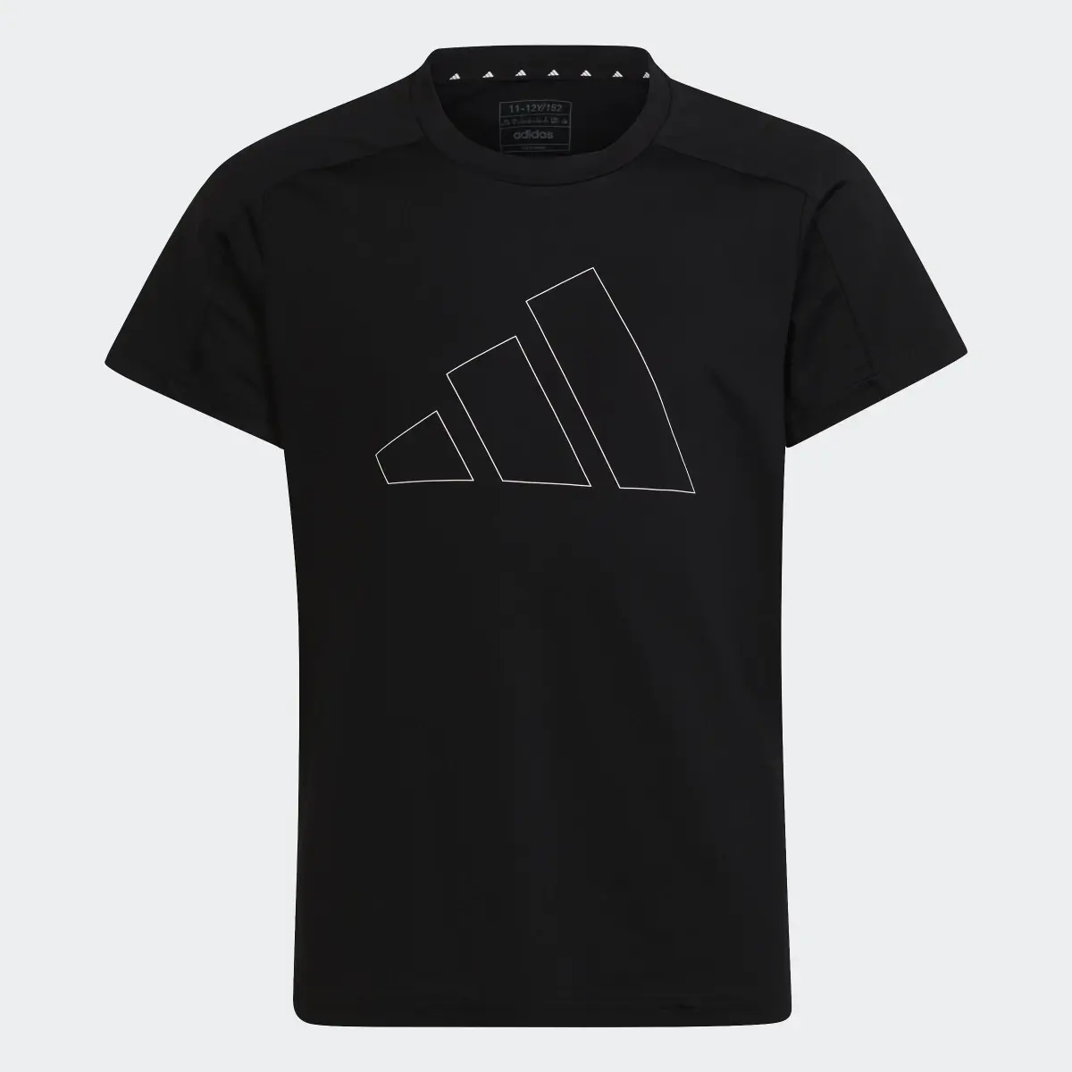 Adidas Essentials AEROREADY Regular-Fit Logo T-Shirt. 1