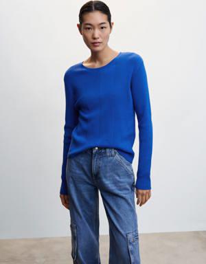 Mango Pull-over texturé col rond