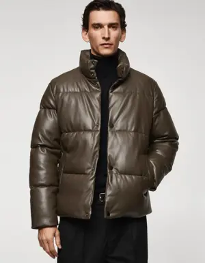Quilted skin style jacket