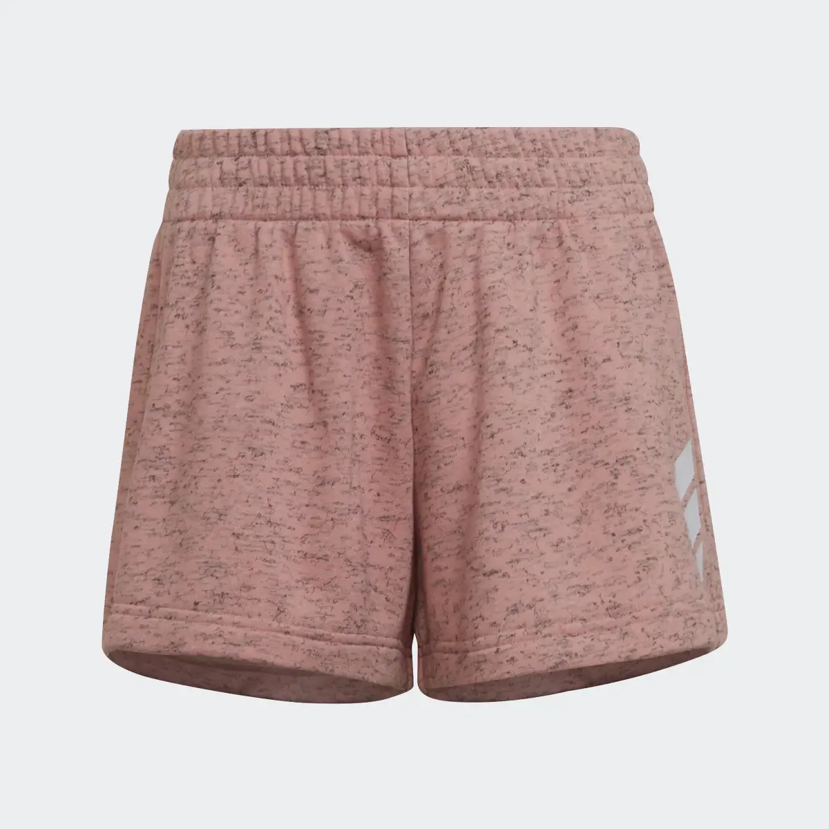 Adidas Future Icons 3-Stripes Loose Cotton Shorts. 1