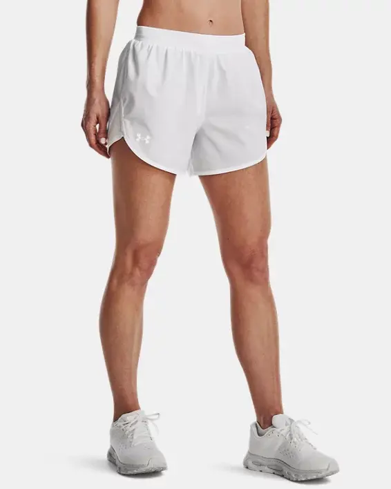 Under Armour Women's UA Fly-By Elite 3'' Shorts. 1