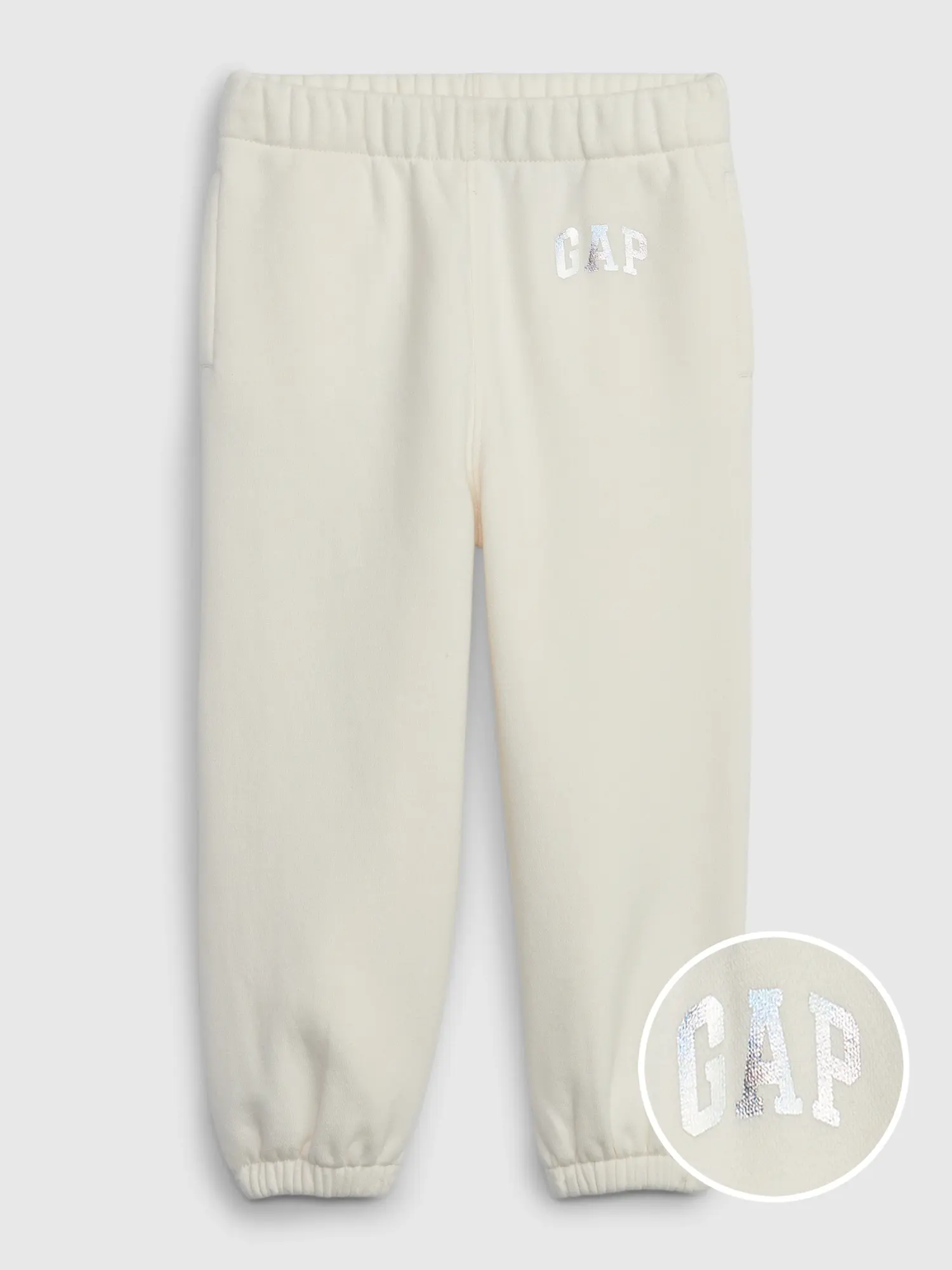 Gap Toddler Gap Arch Logo Joggers beige. 1